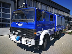 GKW. Als Übergangsfahrzeug von 2020 - 2022 im Ortsverband. Im Alter von 31 Jahren außer Dienst gestellt. Kennzeichen: THW-86023