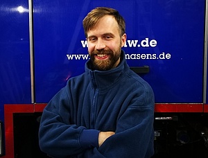 Raphael Gaß, Truppführer Fachgruppe schwere Bergung