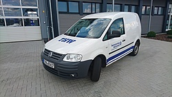 PKW-OV, VW Caddy, 11/2019 an den OV Kaiserslautern abgegeben, Kennzeichen: THW-85417