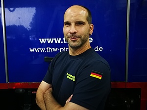 Kim Werner, Truppführer Fachgruppe Notversorgung